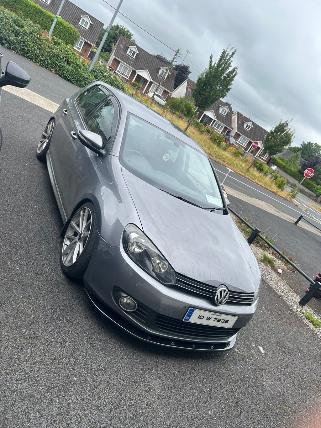 VW Golf MK6 GTI GTD Front Splitter Gloss Black | Fast Irish Shipping