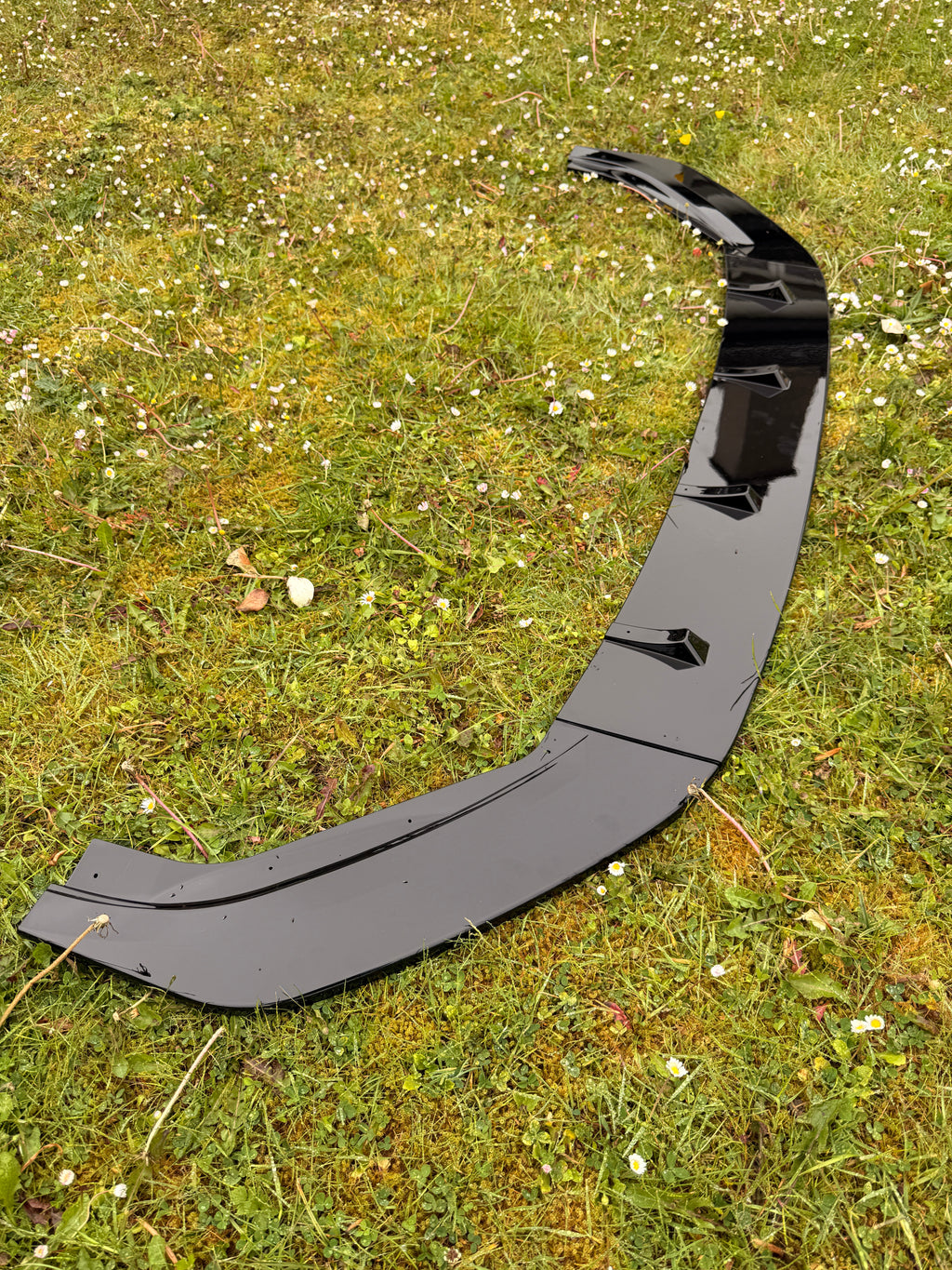 VW MK7 Golf GTI/GTD Gloss Black Front Splitter | Fast Irish Shipping