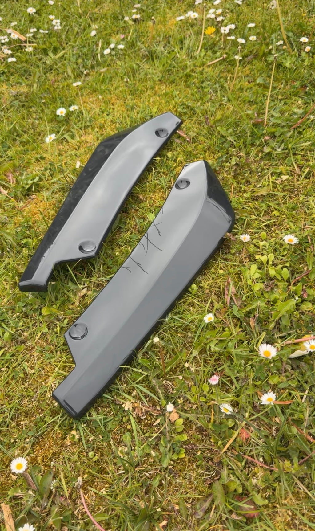 BMW F30/F31 M Sport Gloss Black Rear Spats/ Rear Splitter | Fast Irish Shipping