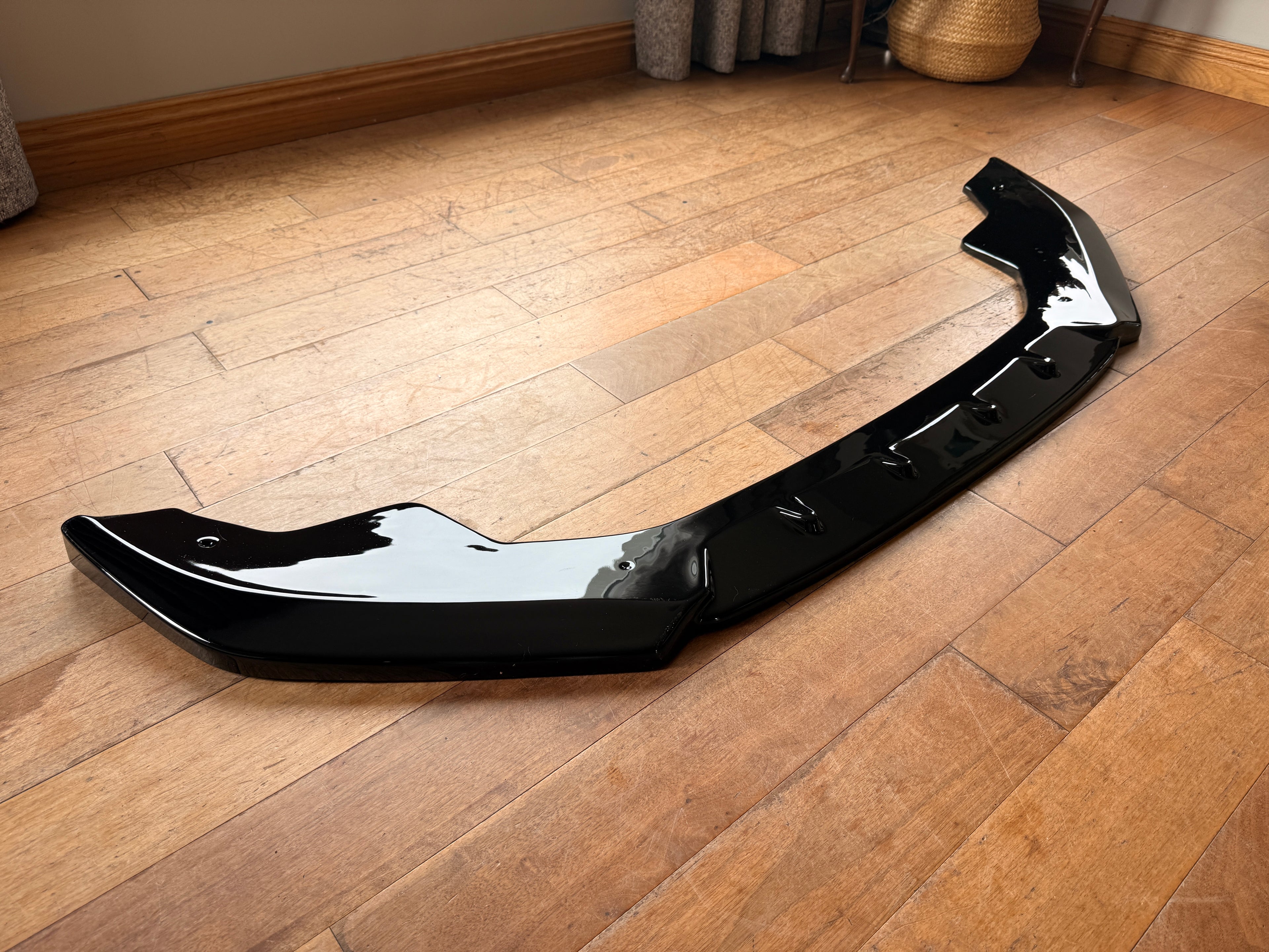 Audi A4 B8.5 Front Splitter Gloss Black | S Line Front Lip | Fast Irish Shipping