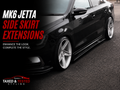 VW MK6 Jetta Gloss Black Side Skirt Extensions 205cm | 2 Piece Set | Fast Irish Shipping
