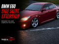 BMW E60 Gloss Black Side Skirt Extensions 215cm | 2 Piece Set | Fast Irish Shipping