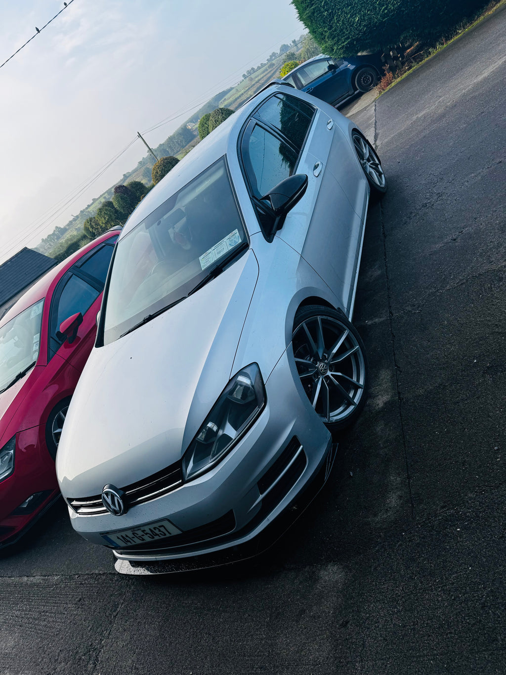 ❌30% OFF❌ VW MK7 Golf GTI/GTD Gloss Black Front Splitter | Fast Irish Shipping