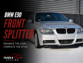 BMW E90 Front Splitter Gloss Black | M Sport Front Lip | Fast Irish Shipping