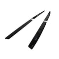 Universal Side Skirt Extensions Gloss Black | BMW Audi VW Ireland