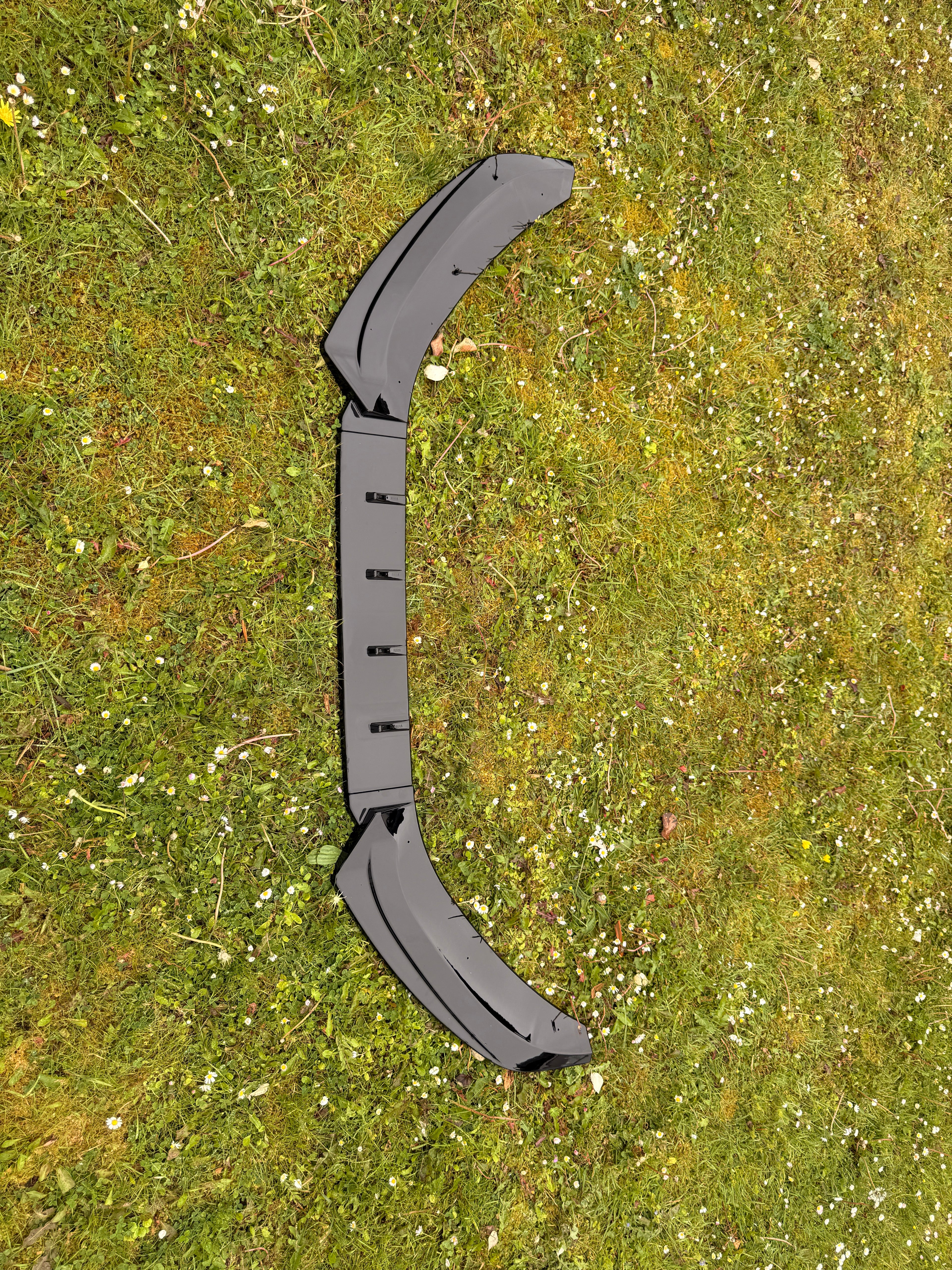 Audi A4 B8/B8.5 S Line Gloss Black Front Splitter | Fast Irish Shipping