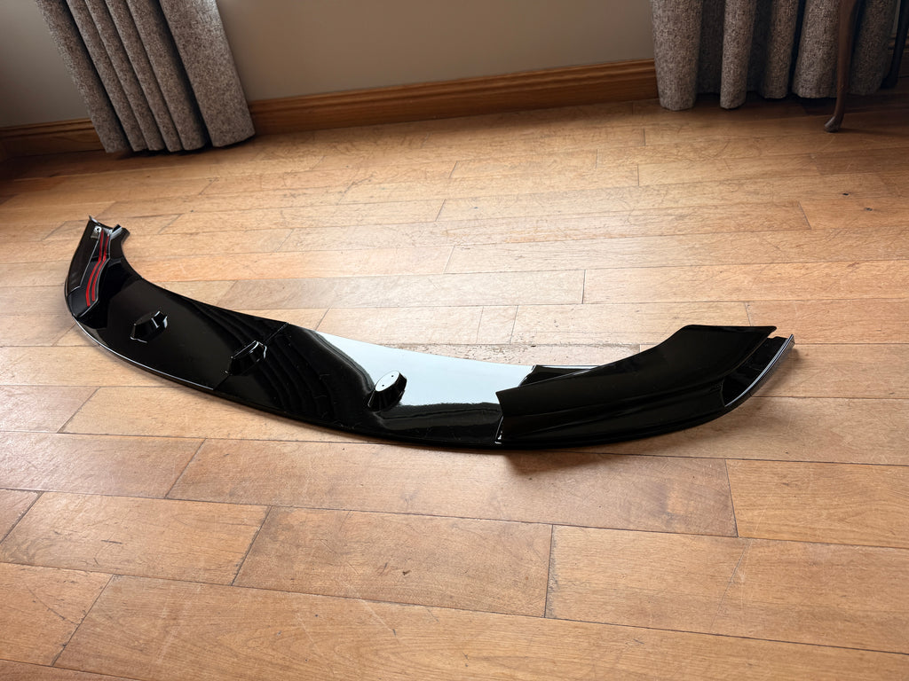 BMW F10 Gloss Black Front Splitter | M Sport Front Lip | Fast Irish Shipping