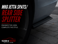 VW Jetta MK6 Gloss Black Rear Spats | Rear Side Splitters | Fast Irish Shipping