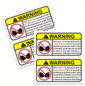 Funny Car Decal Sticker/ Warning sticker decorative decal for cars| Adhesive Decals Ireland| Irish