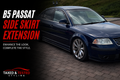 VW Passat B5/B5.5 Gloss Black Side Skirt Extensions 205cm | 2 Piece Set | Fast Irish Shipping