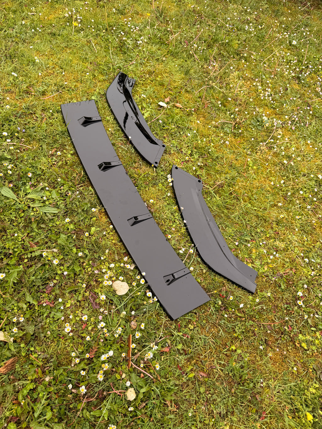 VW MK7 Golf GTI/GTD Gloss Black Front Splitter | Fast Irish Shipping
