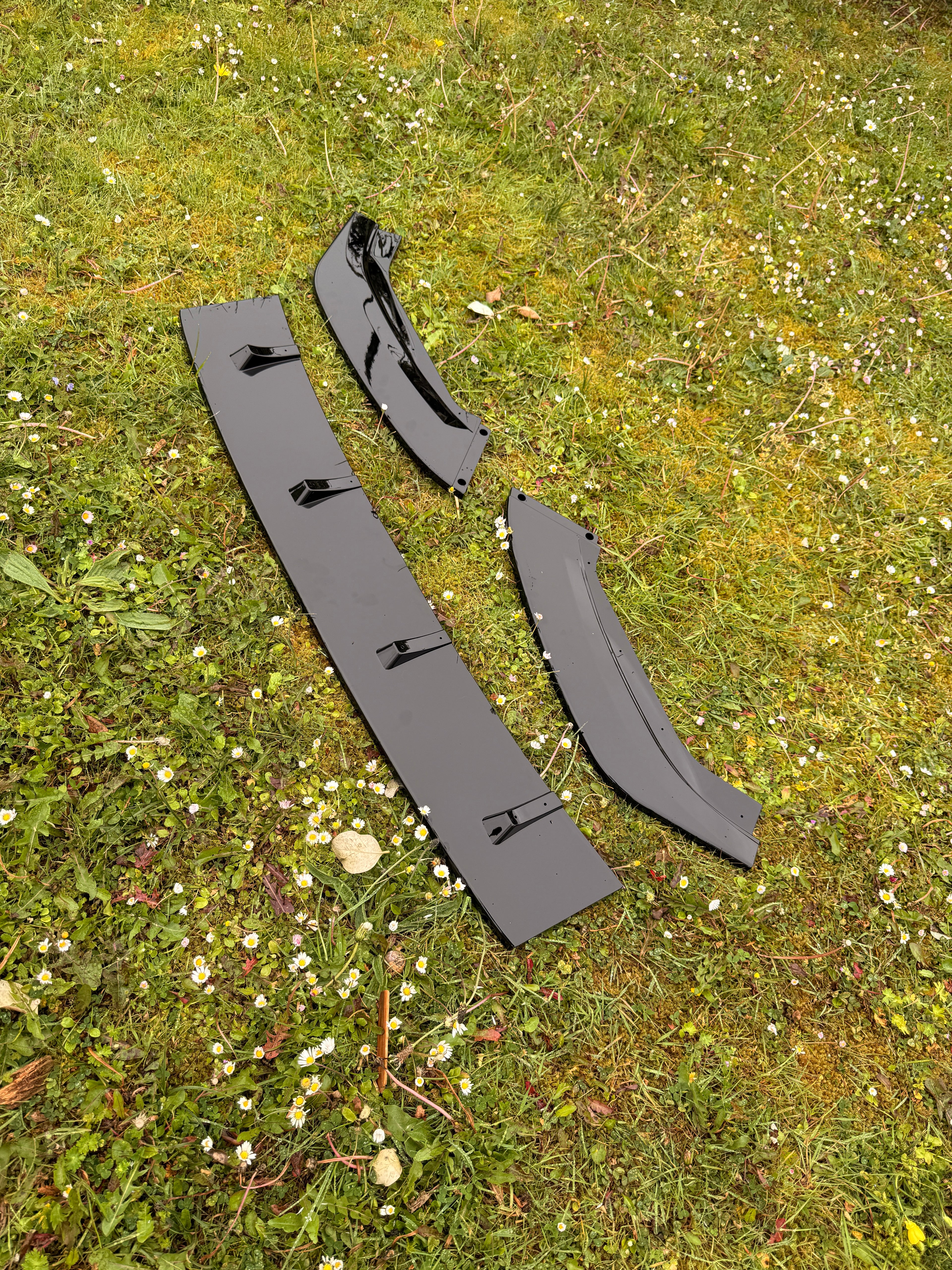 VW MK6 Golf GTI/GTD Gloss Black Front Splitter | Fast Irish Shipping