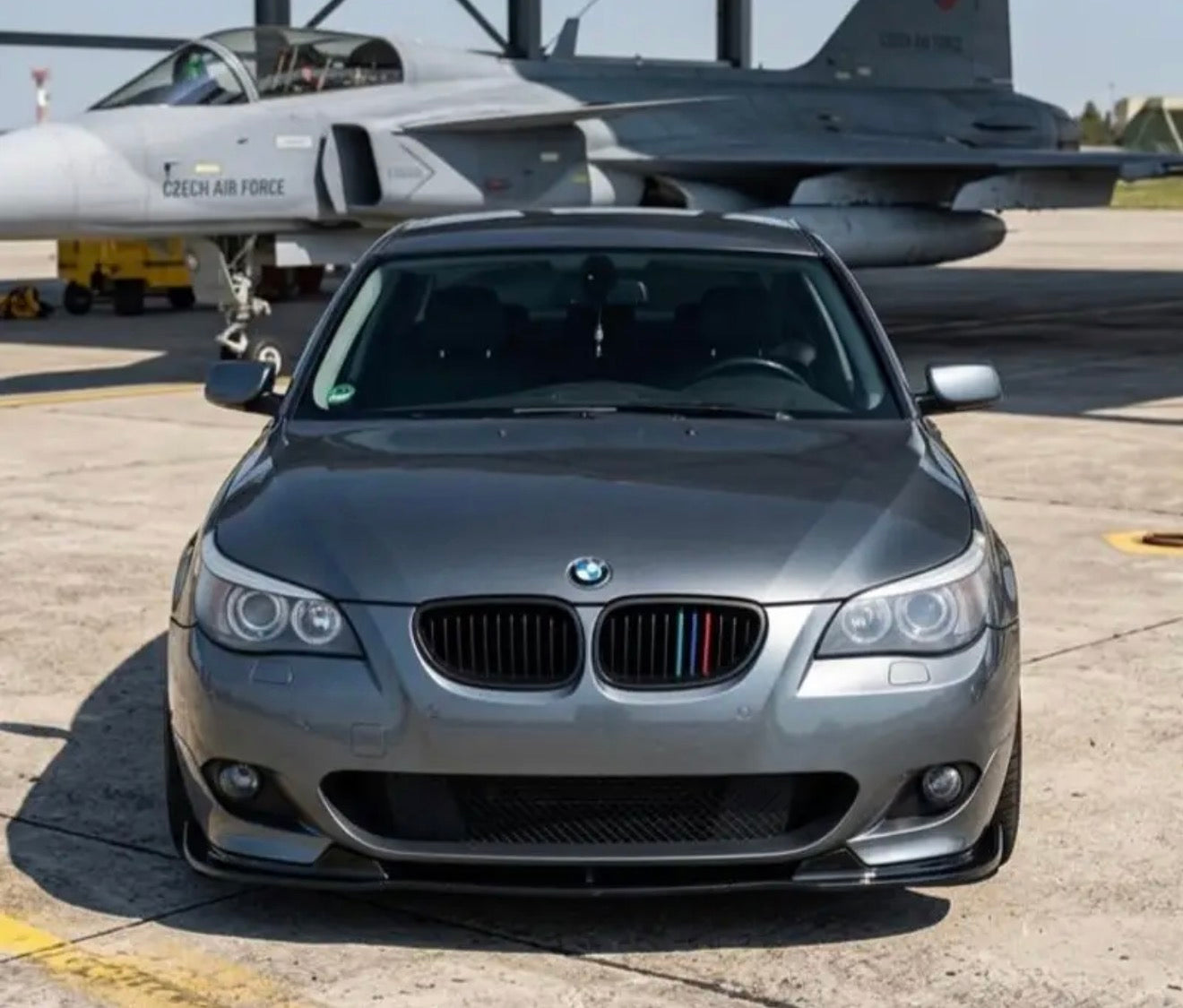 BMW E60 M Sport Gloss Black Front Splitter | Front Lip | Fast Irish Shipping