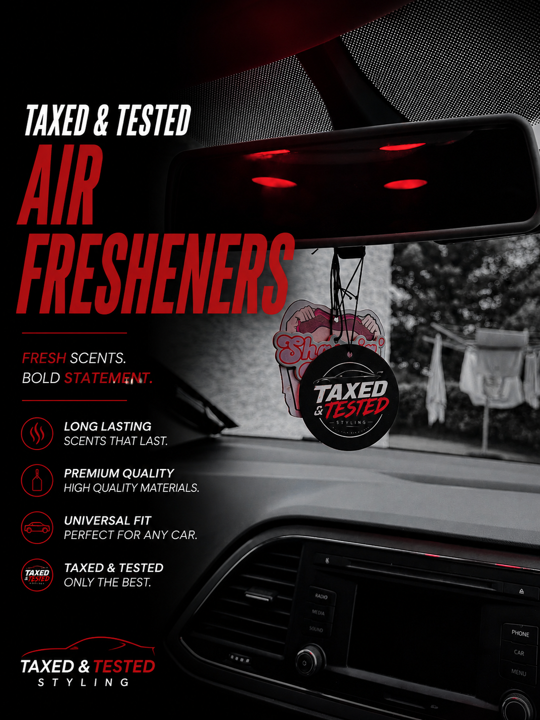 Taxed & Tested Air Freshener