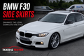 BMW F30/F31 M Sport Gloss Black Side Skirt Extensions | Fast Irish Shipping