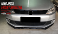 MK6 Jetta Front Splitter Gloss Black | VW Jetta Lip Kit Ireland